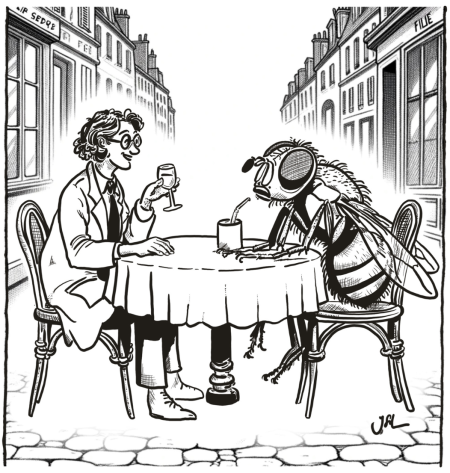 Date with a Fly credit: Julia Schlee, MPINB