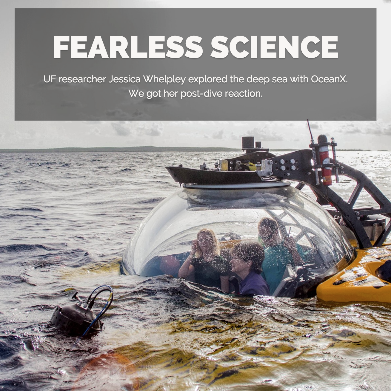Jessica Whelpley Featured in Fearless Science Article