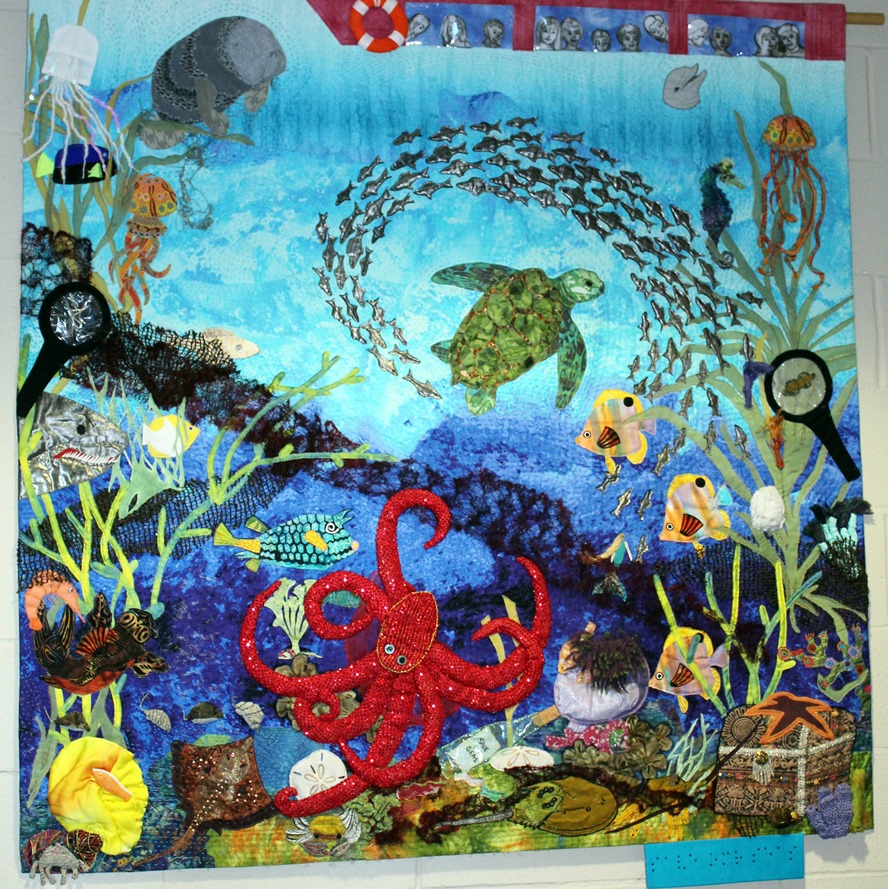 Local Group Creates Save Our Seas Quilt 