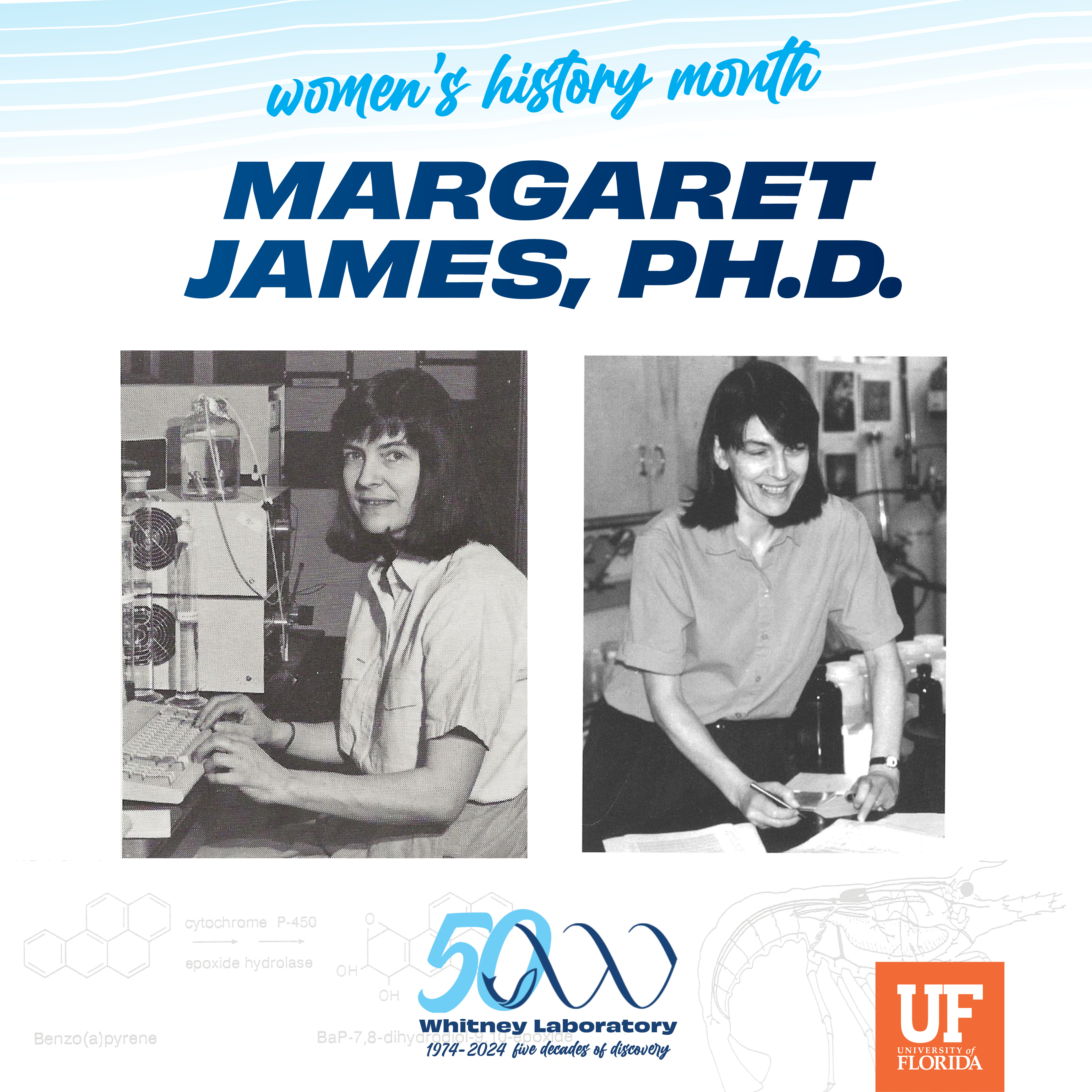 Women's History Month - Margaret James, Ph.D.