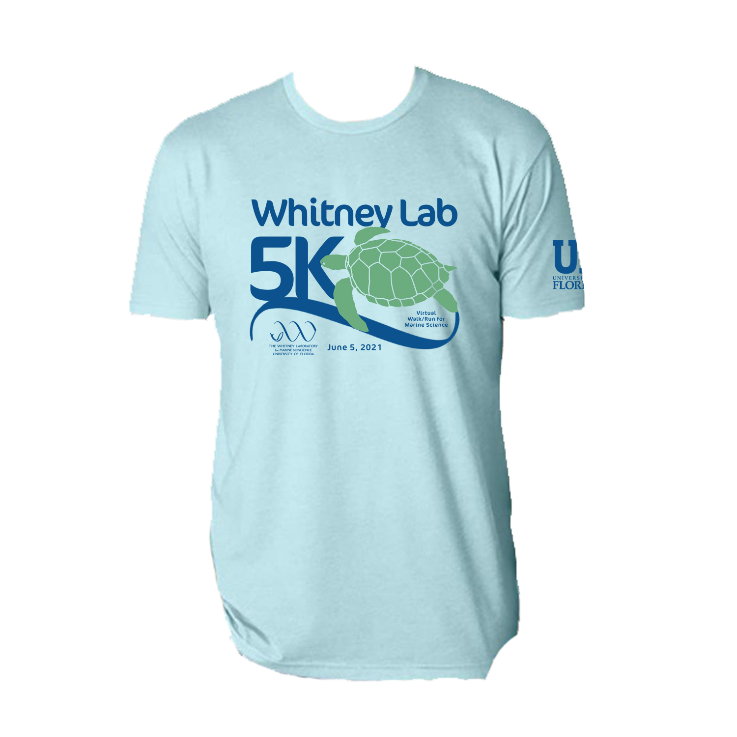 Whitney Lab Virtual 5K Shirt