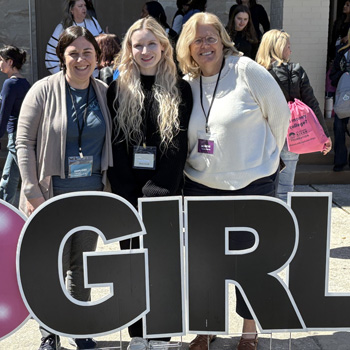 Whitney Scientists Participate in Girls Can Empowerment Event