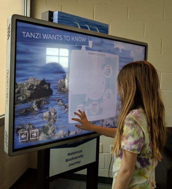 Whitney Laboratory Showcases Matanzas Biodiversity Touchscreen in West Palm Beach