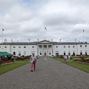 Group of people at President of Ireland's Event