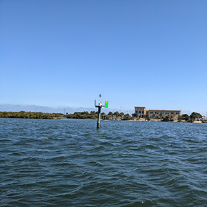 View of Whitney Laboratory from water