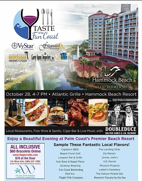 Taste of the Fun Coast Flyer