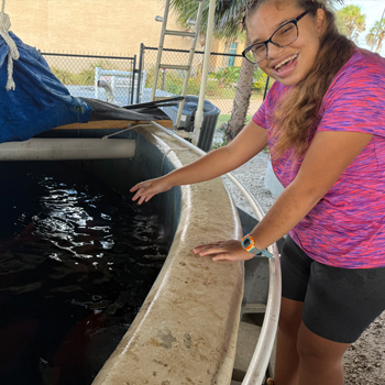 Ibarra-Castro Lab Welcomes Savannah LaMendola-Centeno