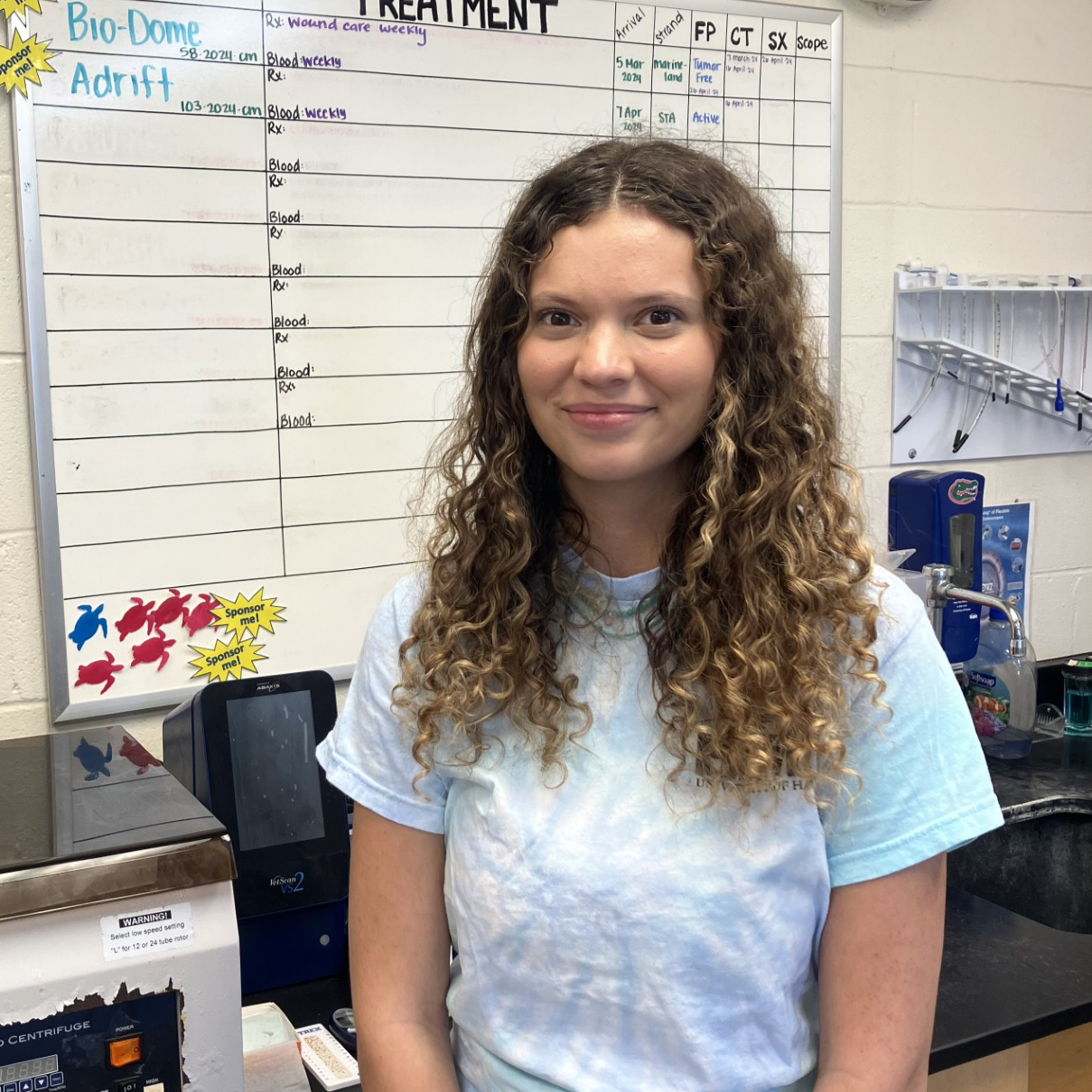 Sea Turtle Hospital Welcomes Summer Intern  Soleil Von Hausch 